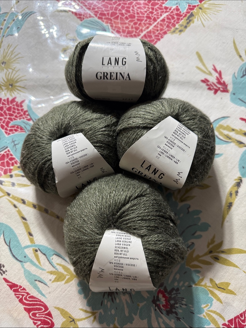 Lang Yarns Greina 3 Skeins